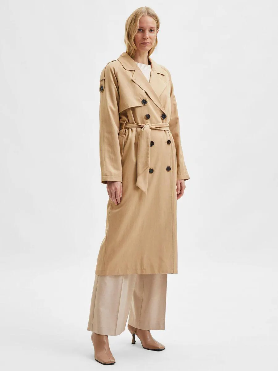 DOBBELTSPENT TRENCHCOAT
