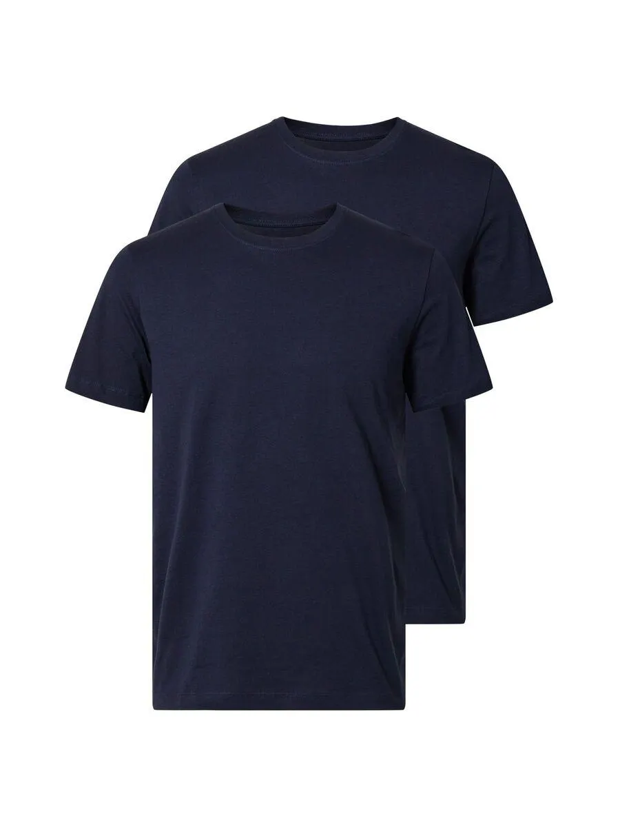 2-PAKNING BOMULL T-SKJORTE