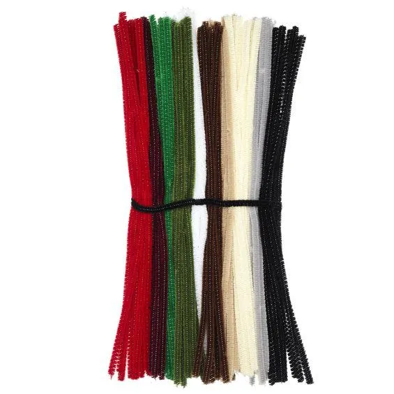 Piperensere fargemiks Ø6/100 stk. jul