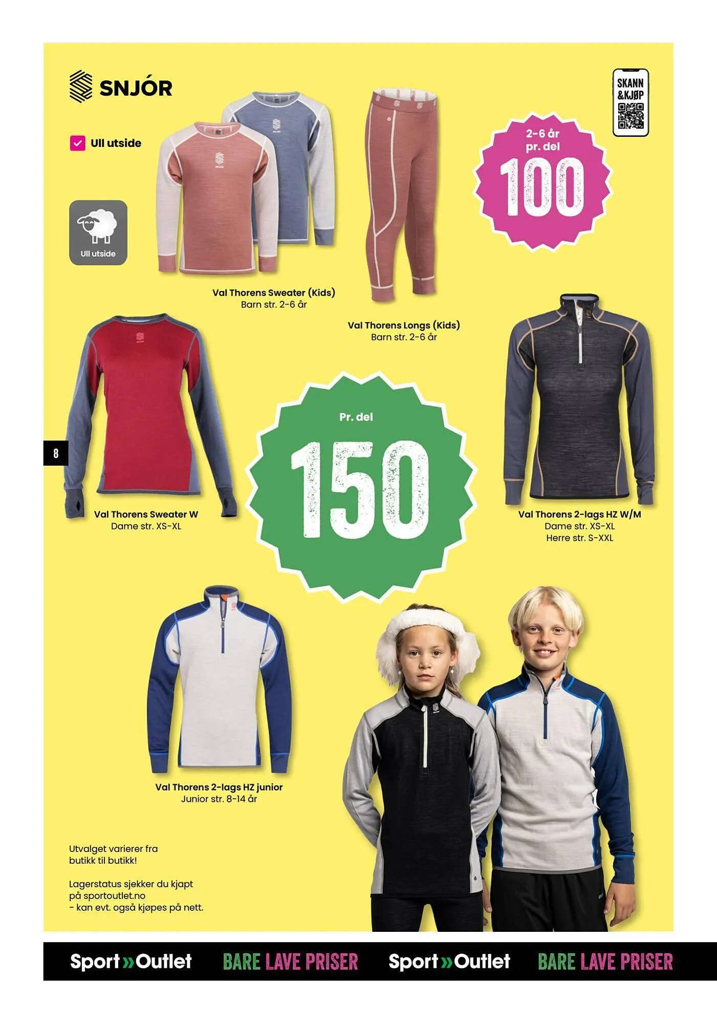 Sport Outlet kundeavis fra 20. januar til 2. februar 2026 - kundeavisside 8
