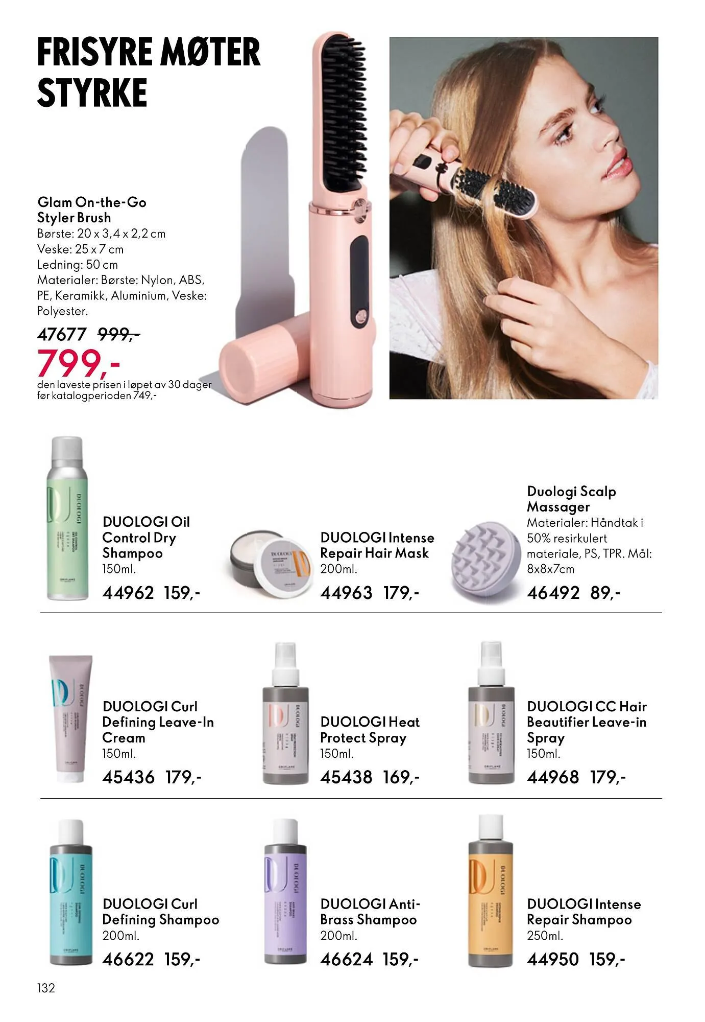 Oriflame katalog fra 8. oktober til 28. oktober 2025 - kundeavisside 132