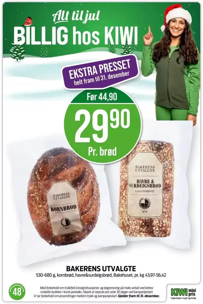 Kiwi Kundeavis fra 25. november til 1. desember 2024 - kundeavisside 28