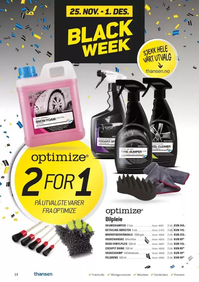 Aktuelle tilbud og kampanjer fra 25. november til 1. desember 2024 - kundeavisside 14