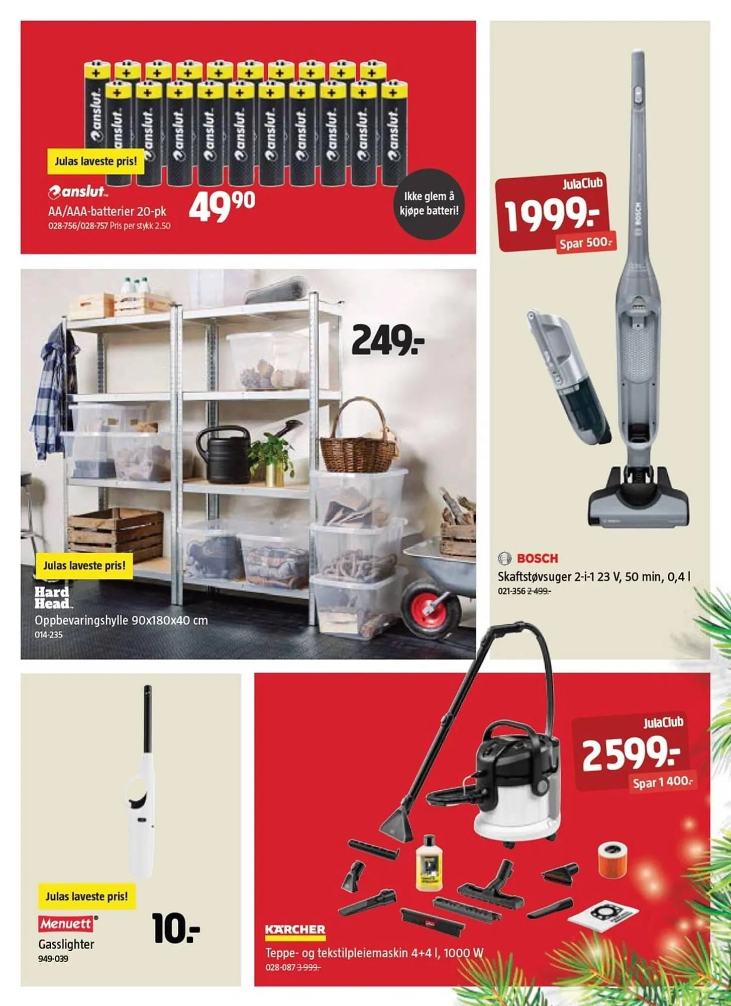 Jula kundeavis fra 20. desember til 21. desember 2025 - kundeavisside 12