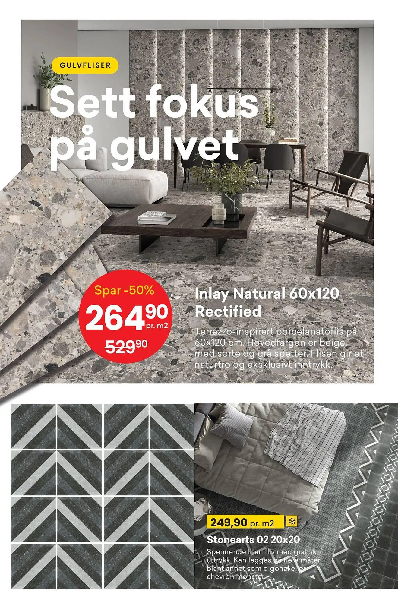 Right Price Tiles Kundeavis fra 6. mars til 7. april 2024 - kundeavisside 6