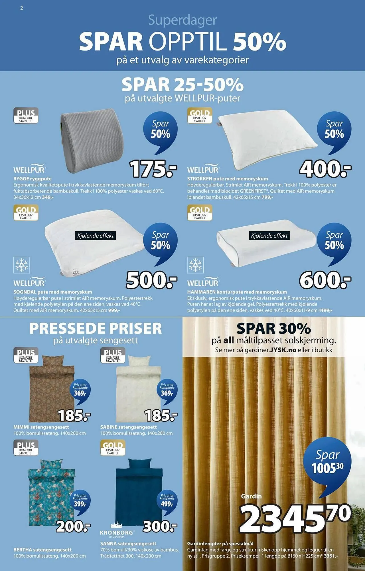 JYSK kundeavis fra 26. januar til 8. februar 2026 - kundeavisside 2