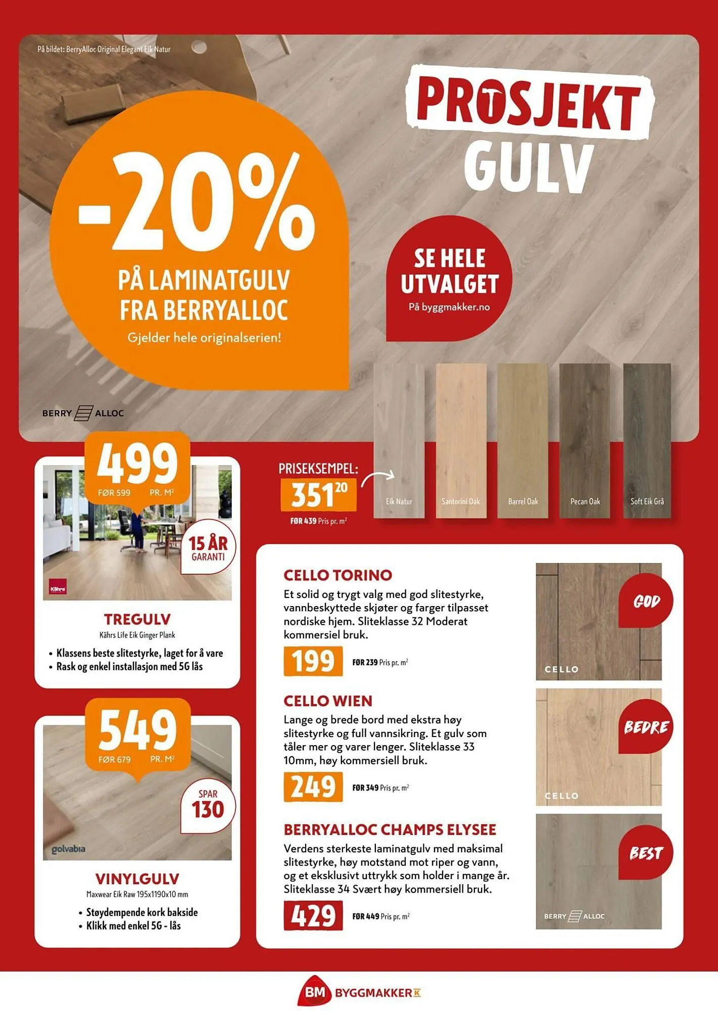 Byggmakker kundeavis fra 1. mars til 22. mars 2026 - kundeavisside 3