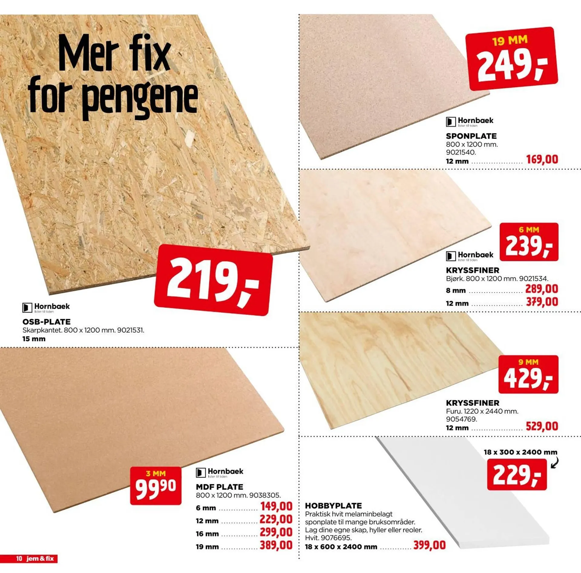 Jem & fix kundeavis fra 2. november til 8. november 2025 - kundeavisside 10