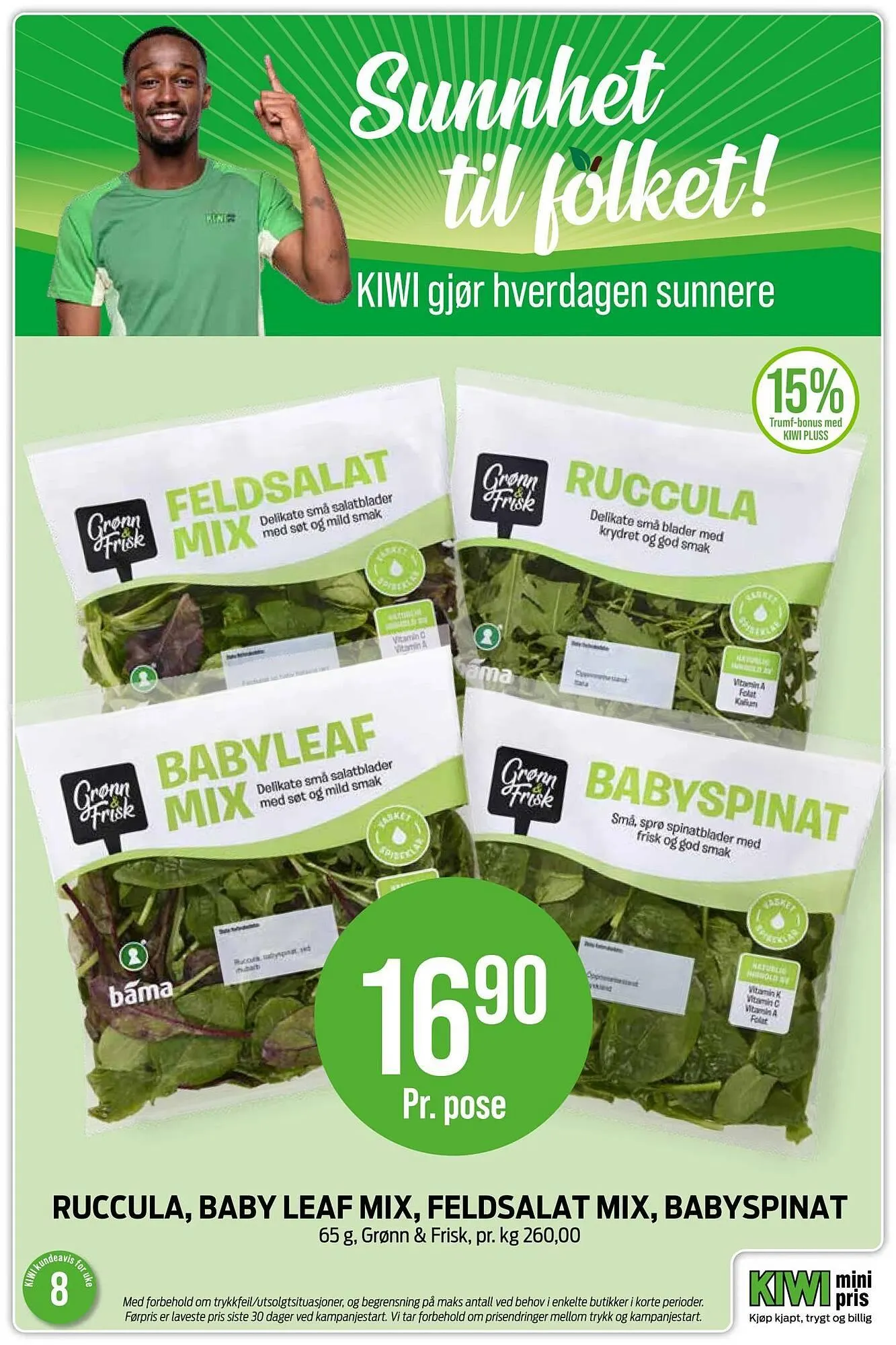 Kiwi kundeavis fra 23. februar til 2. mars 2026 - kundeavisside 16