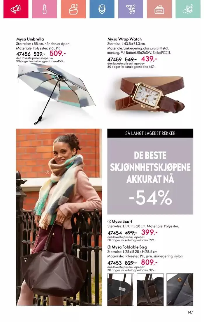 ORIFLAME Kundeavis fra 4. februar til 18. februar 2025 - kundeavisside 147