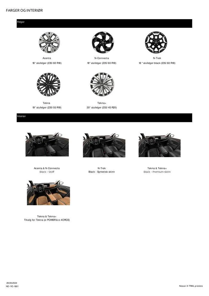 Nissan X-Trail fra 27. august til 27. august 2025 - kundeavisside 10