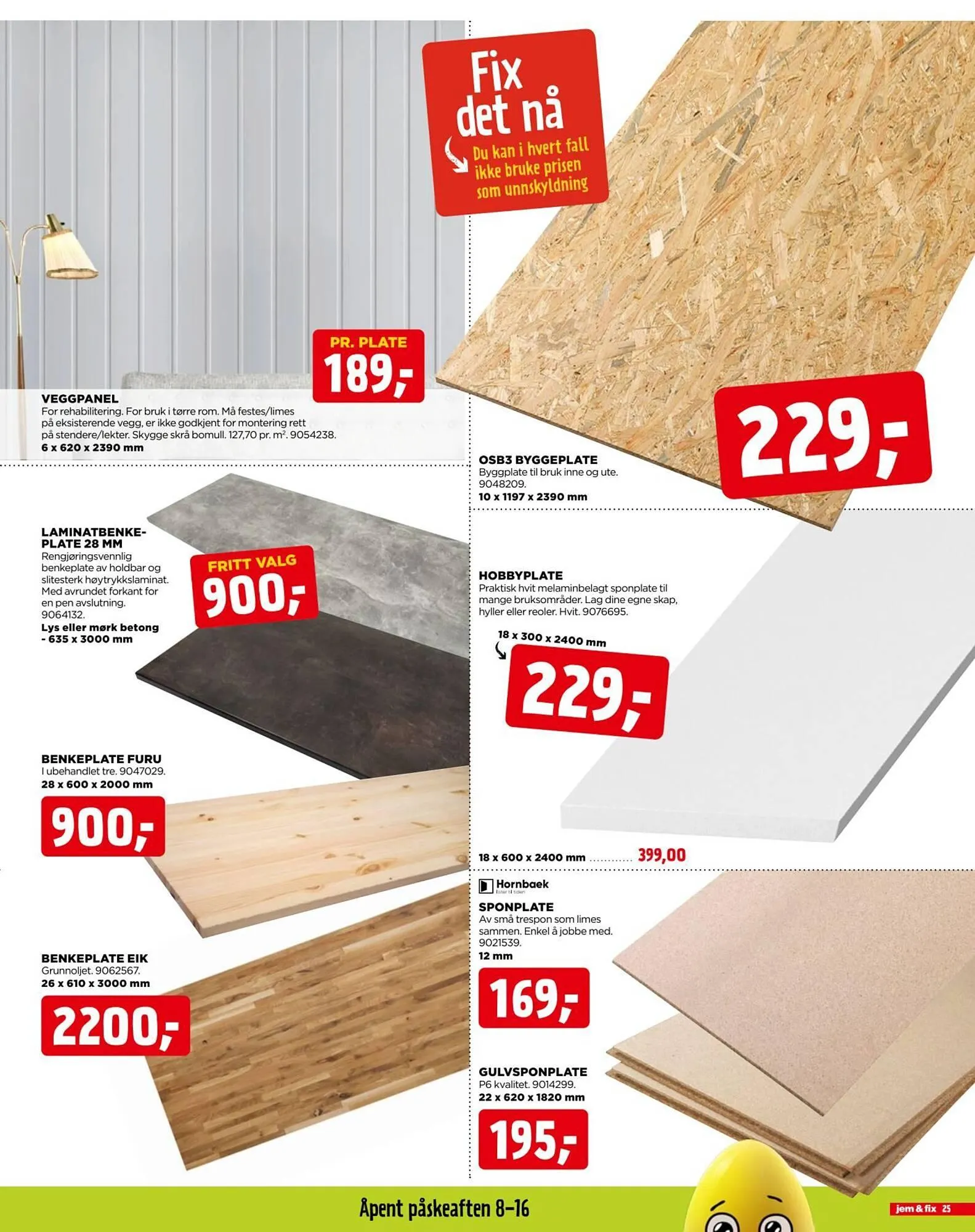 Jem & fix kundeavis fra 22. mars til 5. april 2026 - kundeavisside 25