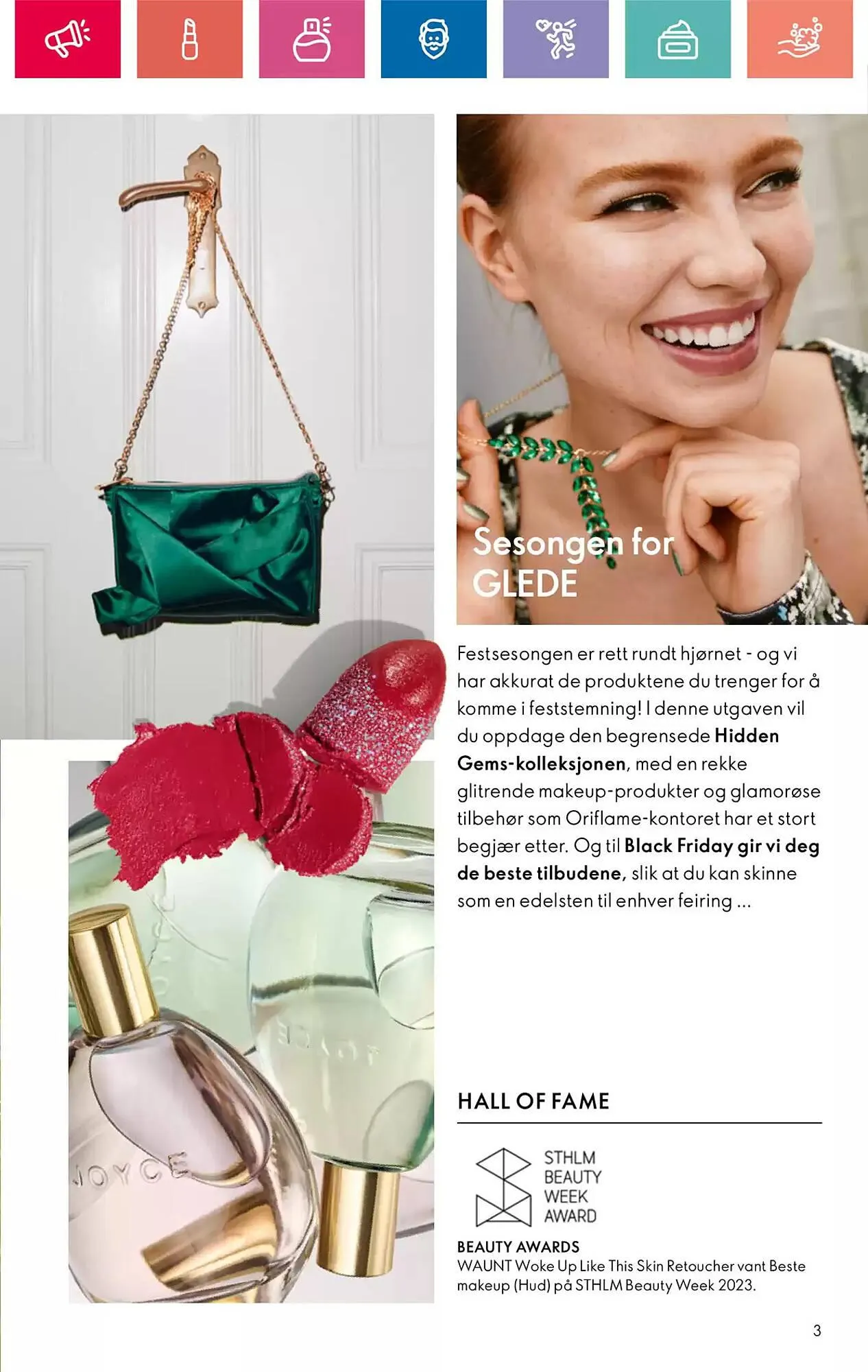 Oriflame Kundeavis fra 14. november til 4. desember 2024 - kundeavisside 3