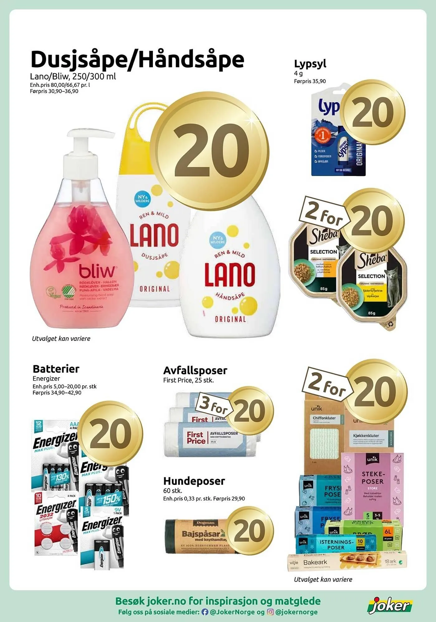 Joker kundeavis fra 14. april til 18. april 2026 - kundeavisside 12