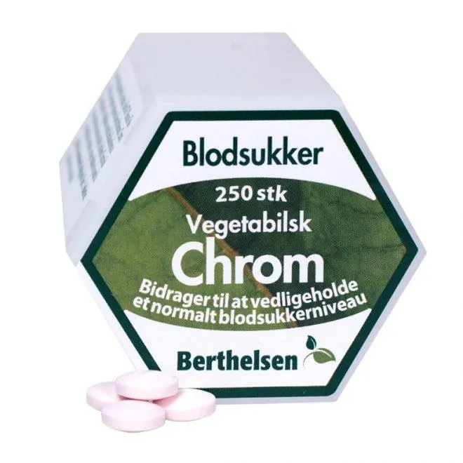 Krom 250 tabletter Berthelsen