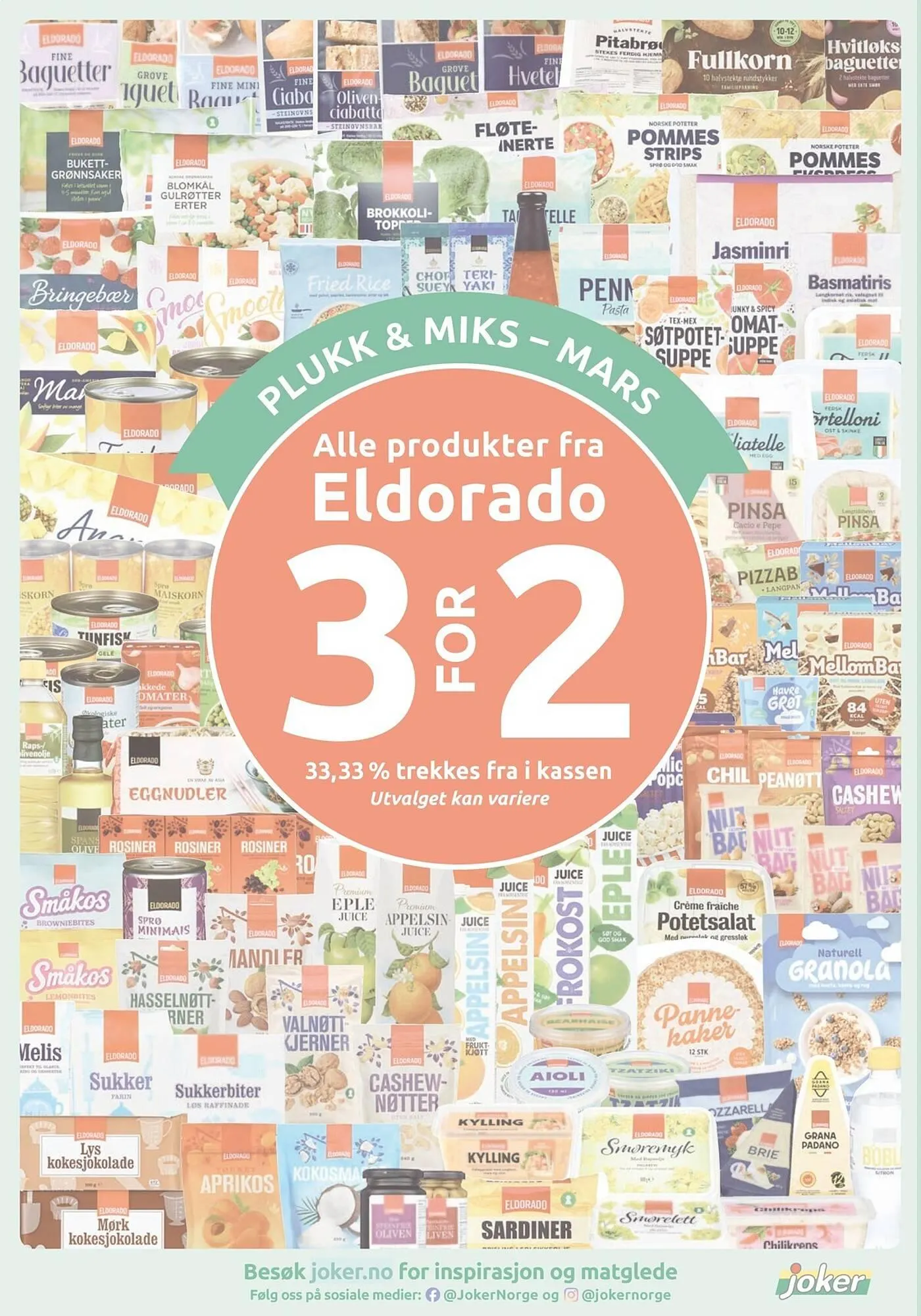 Joker kundeavis fra 3. mars til 7. mars 2026 - kundeavisside 3