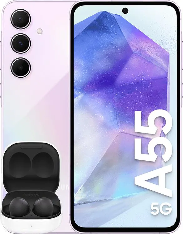 Samsung Galaxy A55, Light Violet, 128 GB
