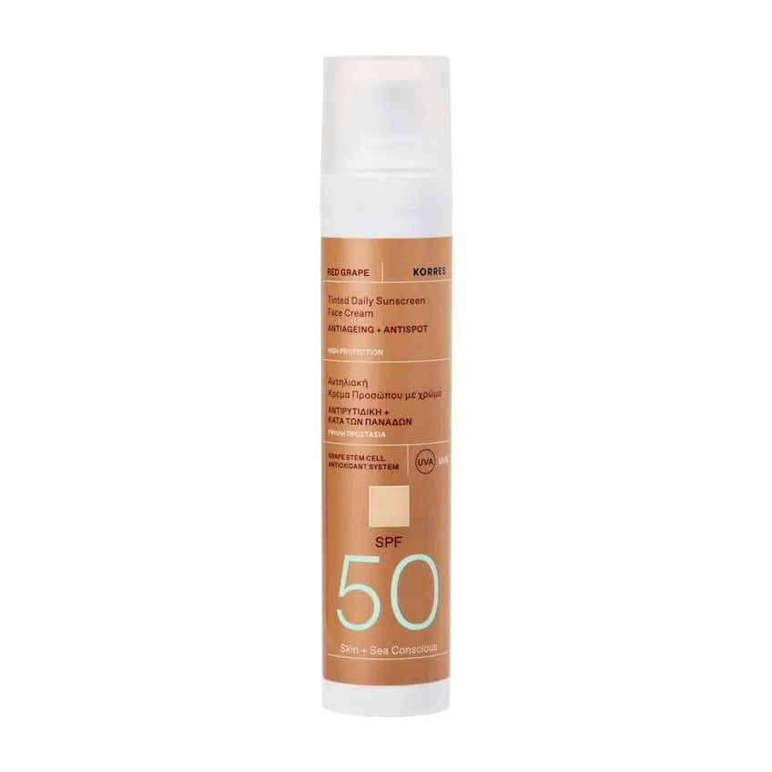 Korres Red Grape Tinted SPF50