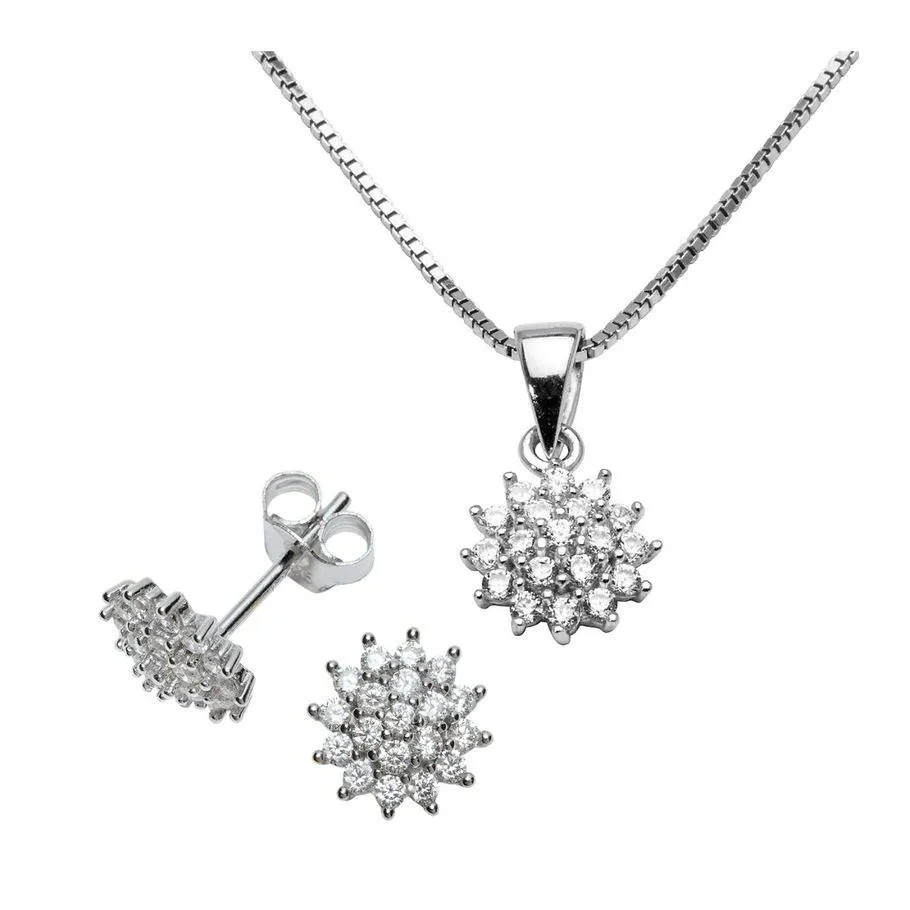 Smykkesett 925 Sølv