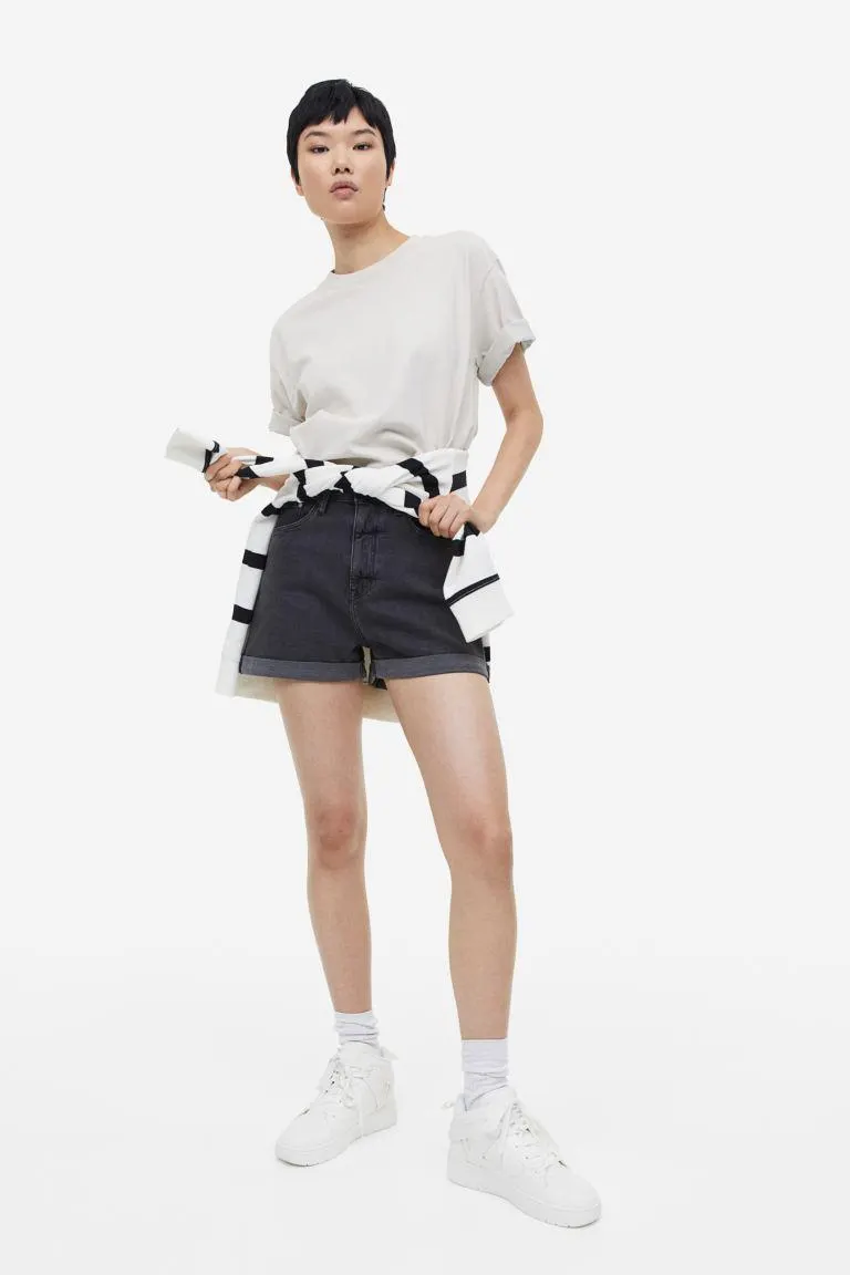 Mom Ultra High denimshorts