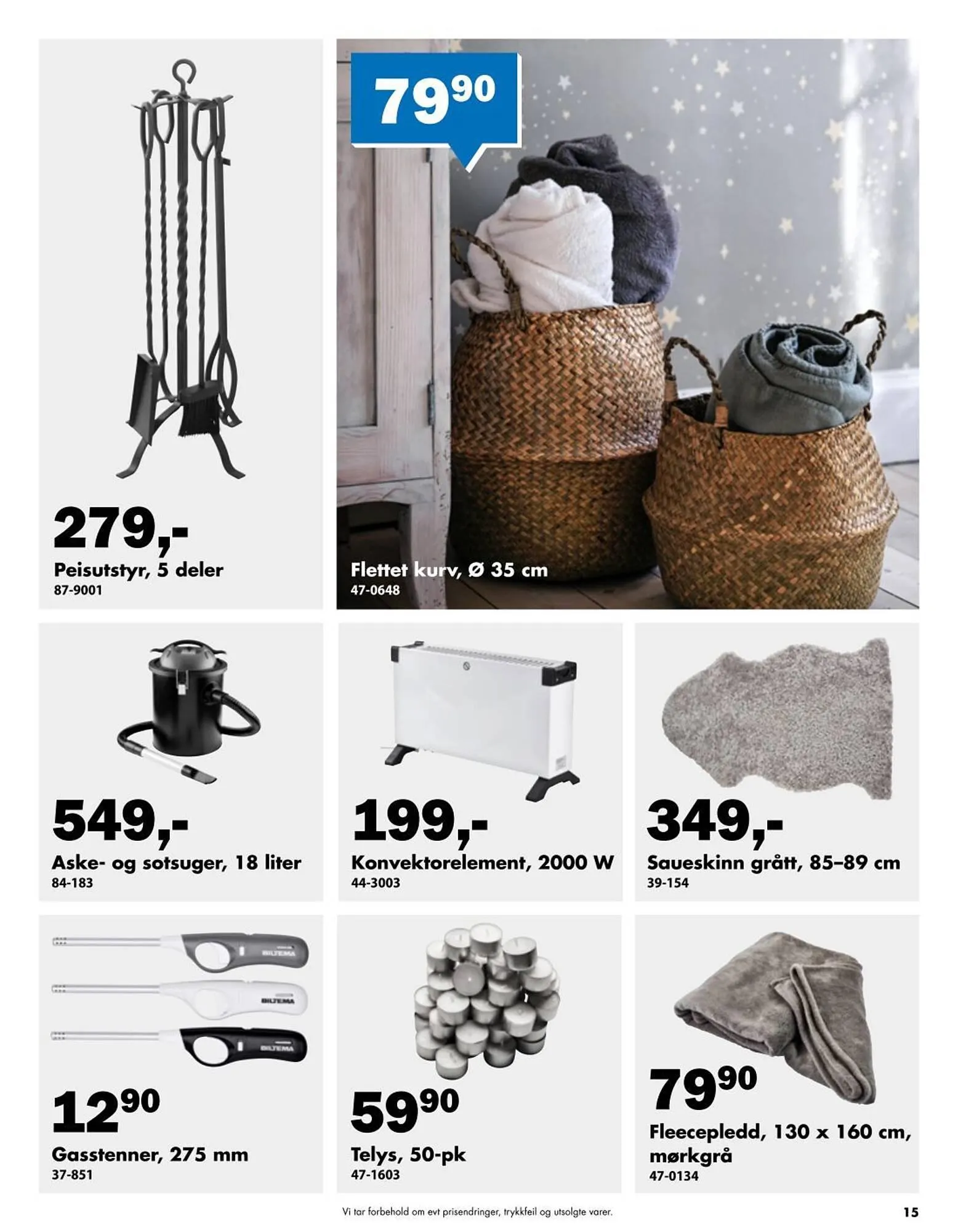 Biltema Kundeavis fra 19. februar til 23. mars 2025 - kundeavisside 15