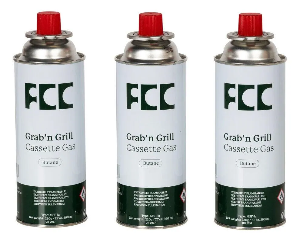 FCC Grab`N`Grill gassboks 3-pk