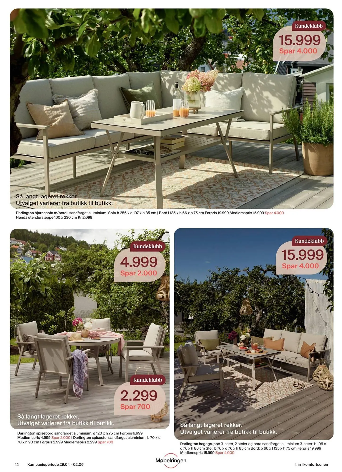 Møbelringen Kundeavis fra 28. april til 2. juni 2024 - kundeavisside 12