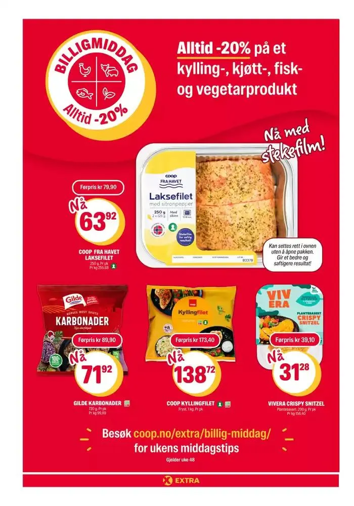 Spar nå med våre tilbud fra 25. november til 1. desember 2024 - kundeavisside 10