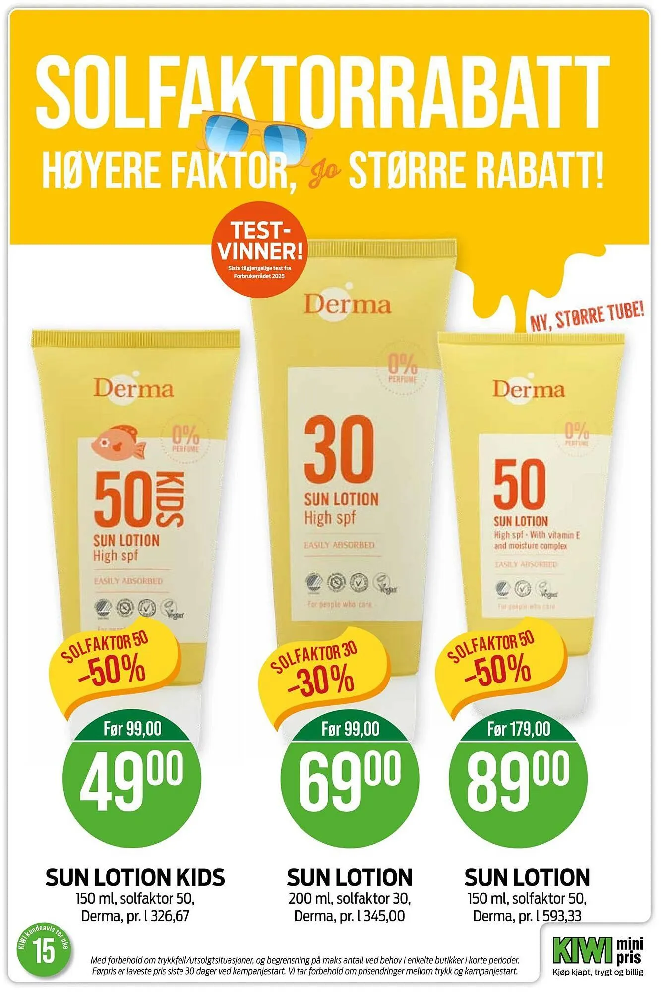 Kiwi kundeavis fra 6. april til 12. april 2026 - kundeavisside 15