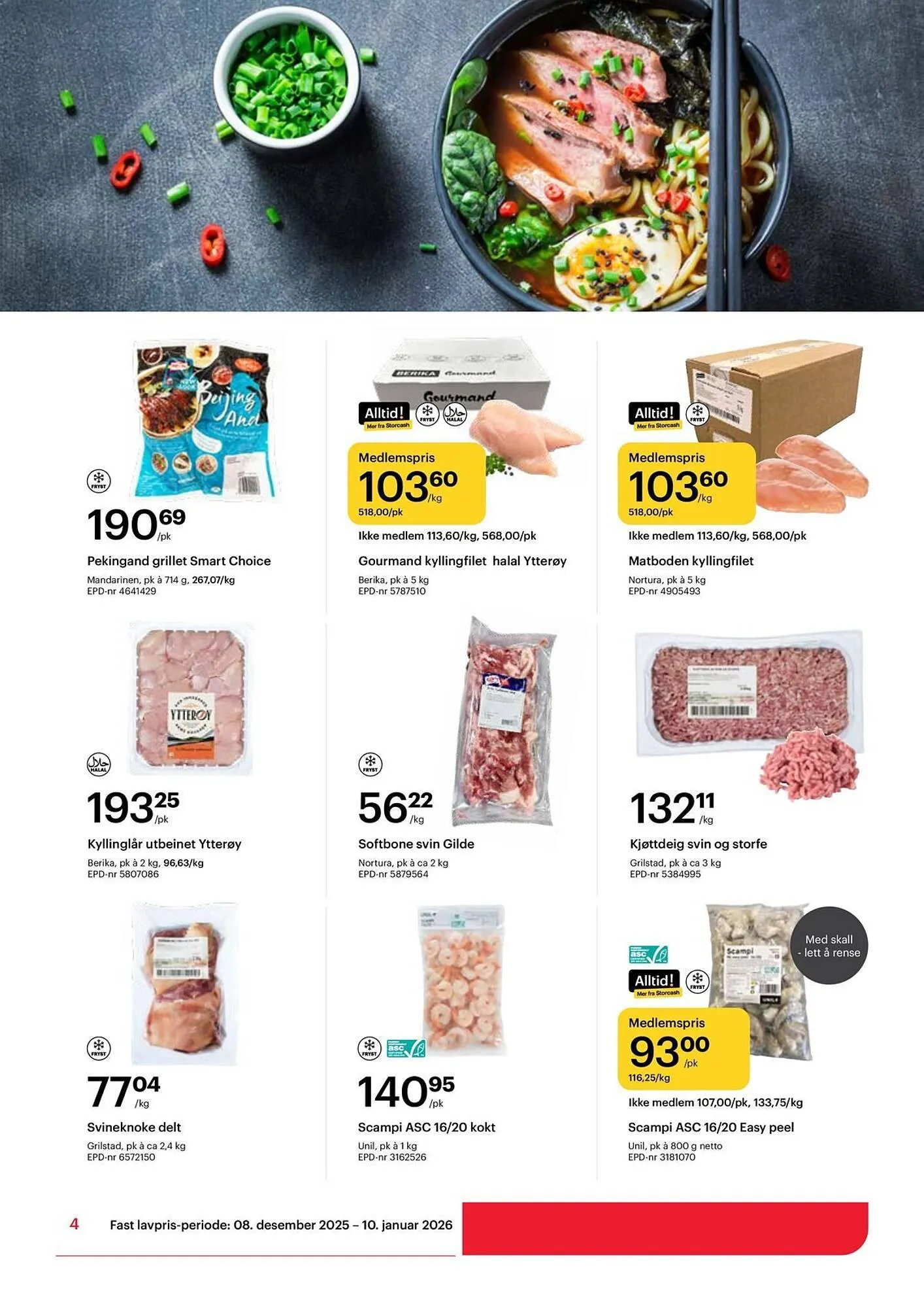 Storcash kundeavis fra 8. desember til 10. januar 2026 - kundeavisside 4