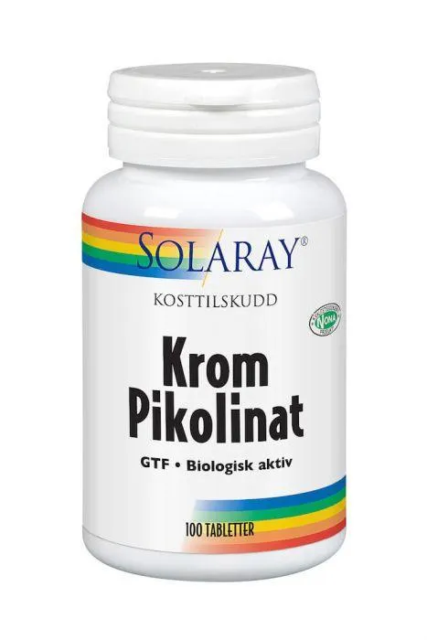 Solaray Krom Pikolinat
