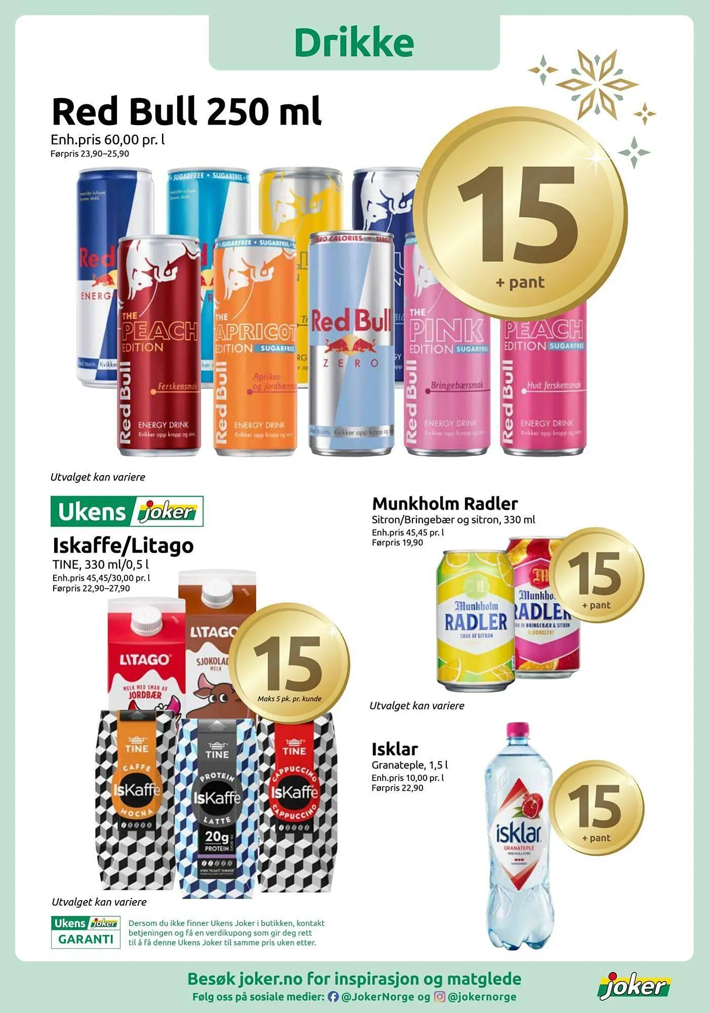 Joker kundeavis fra 2. desember til 7. desember 2025 - kundeavisside 6