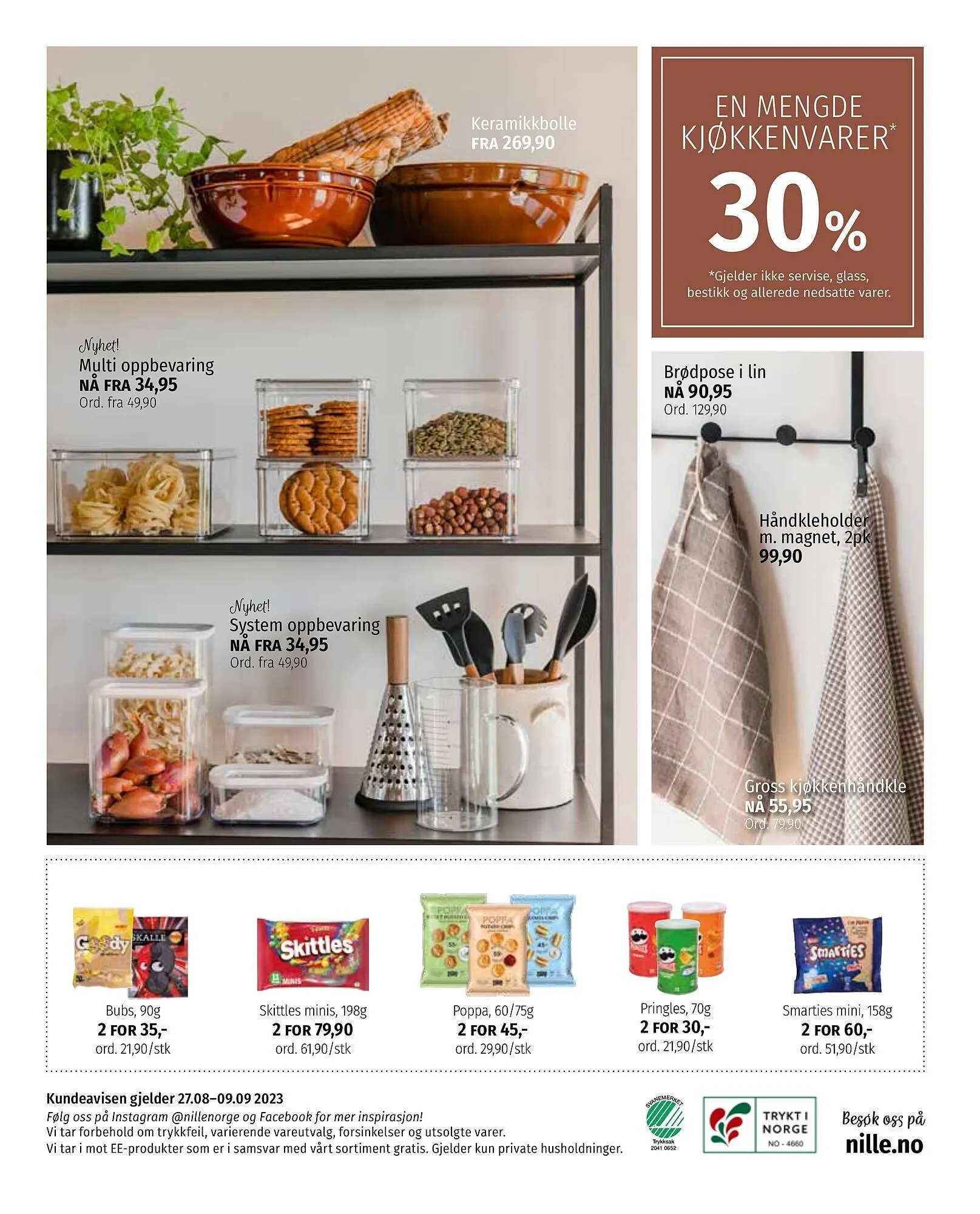 Nille Kundeavis fra 27. august til 9. september 2023 - kundeavisside 16