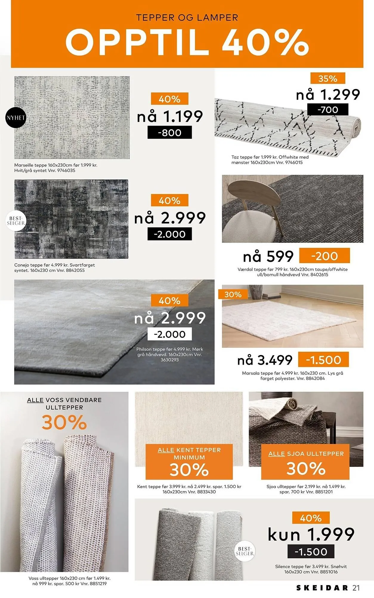 Skeidar Kundeavis fra 12. februar til 16. mars 2025 - kundeavisside 21