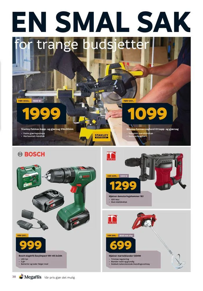 Megaflis kundeavis fra 15. april til 29. april 2024 - kundeavisside 38