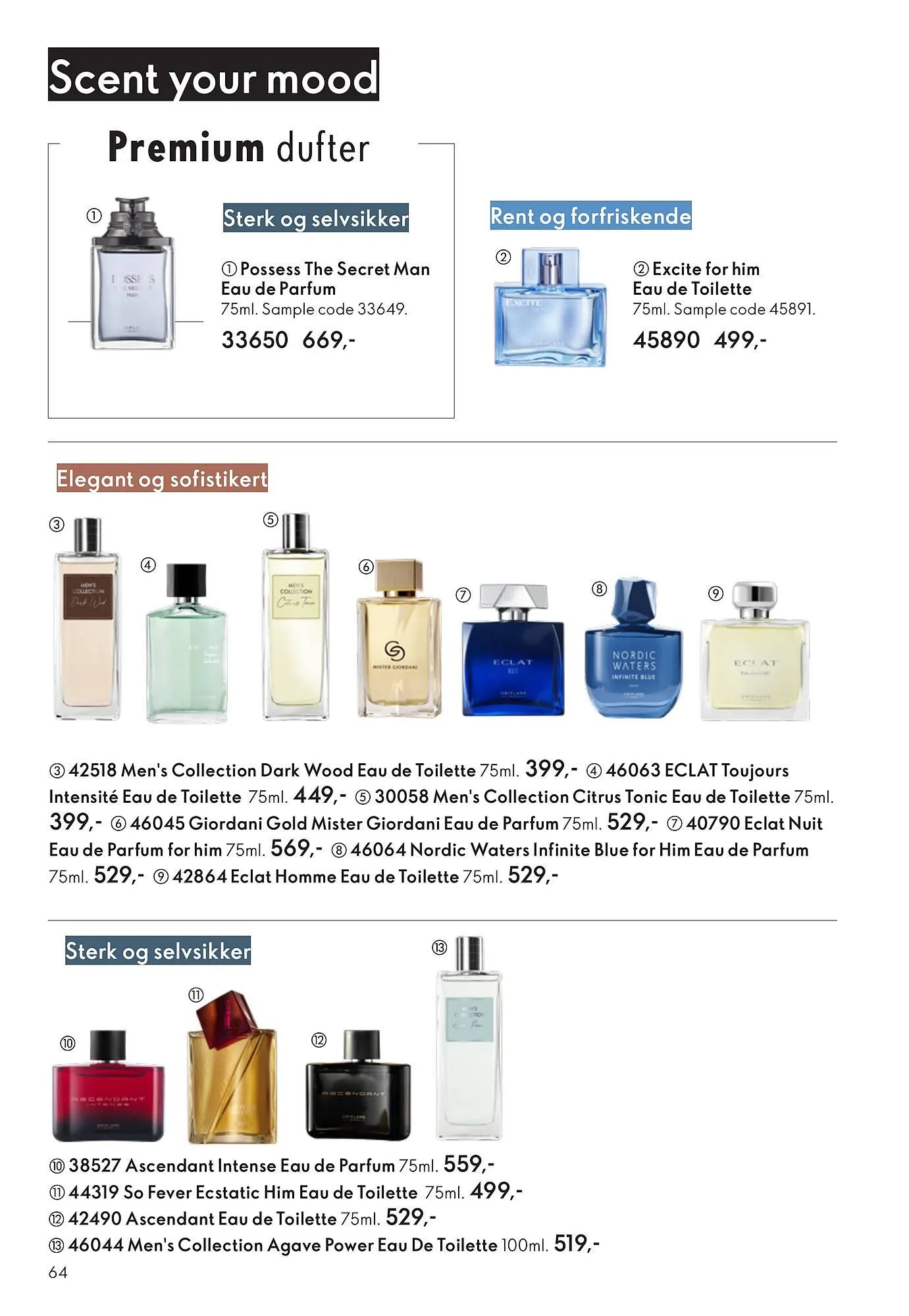 Oriflame katalog fra 2. desember til 9. desember 2025 - kundeavisside 64