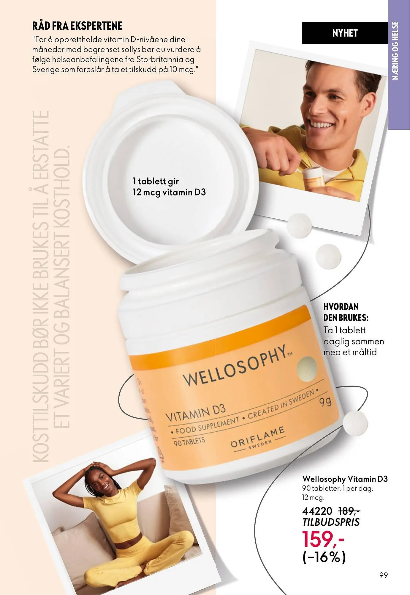 Oriflame katalog fra 29. oktober til 18. november 2025 - kundeavisside 99