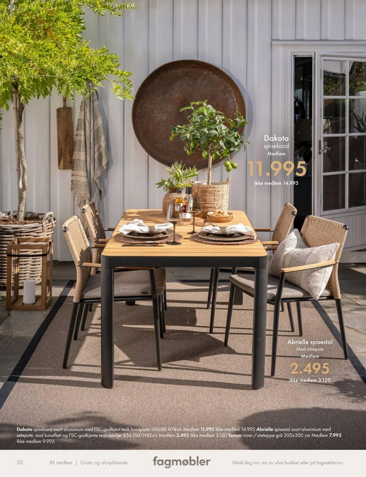 Fagmøbler Kundeavis fra 20. februar til 30. september 2025 - kundeavisside 20