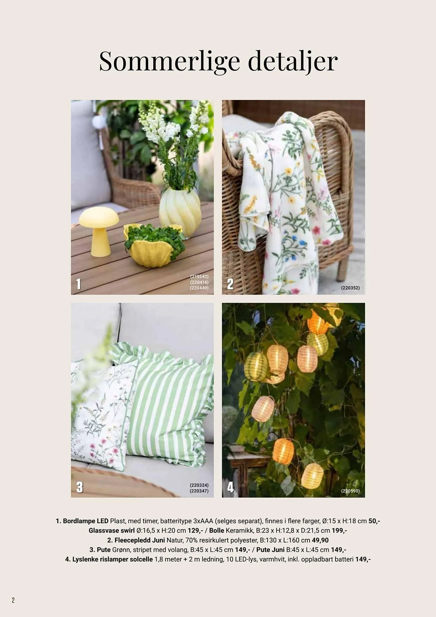 Europris kundeavis fra 10. april til 1. juli 2026 - kundeavisside 2