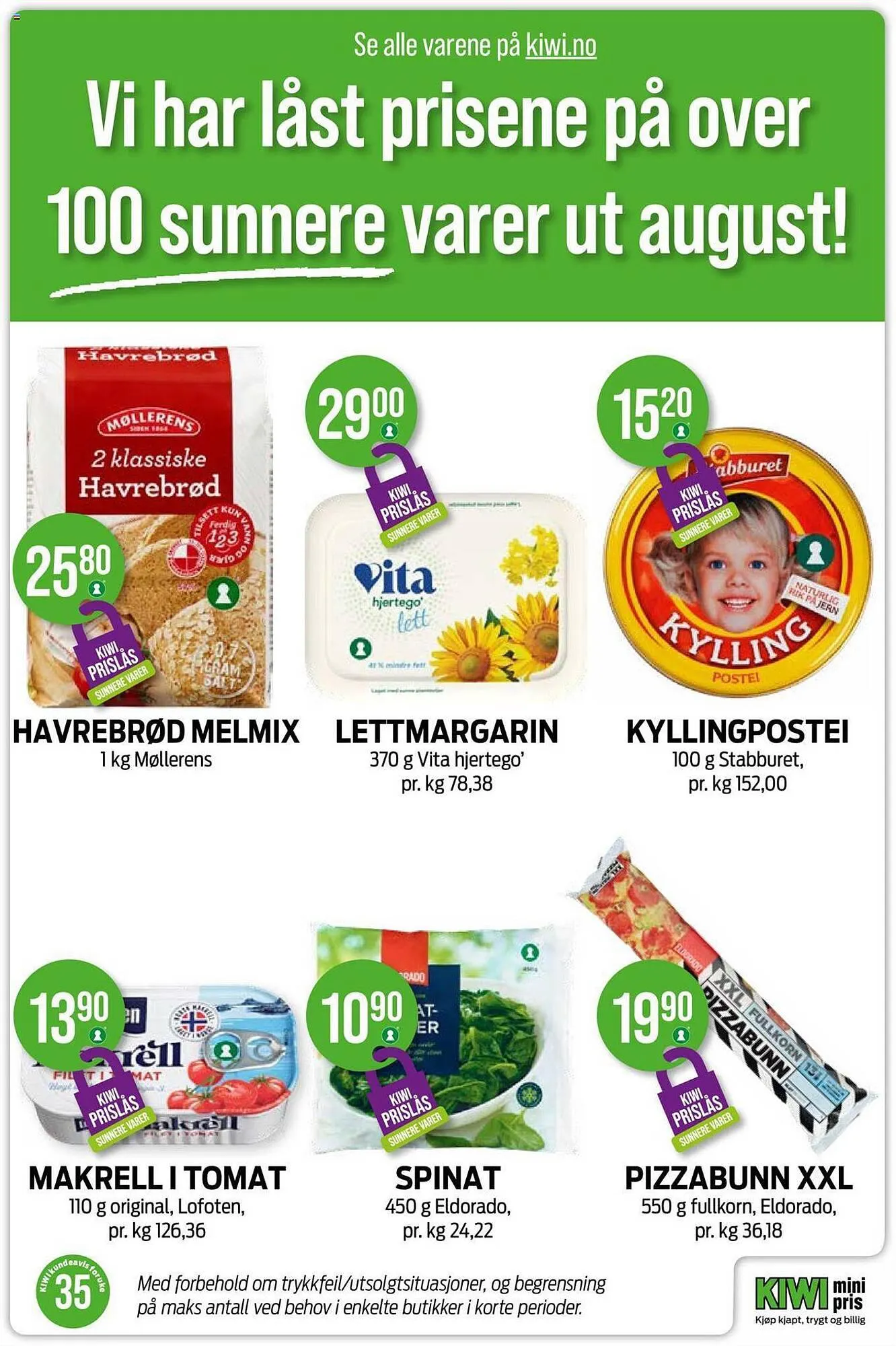 Kiwi Kundeavis fra 21. august til 1. oktober 2023 - kundeavisside 14