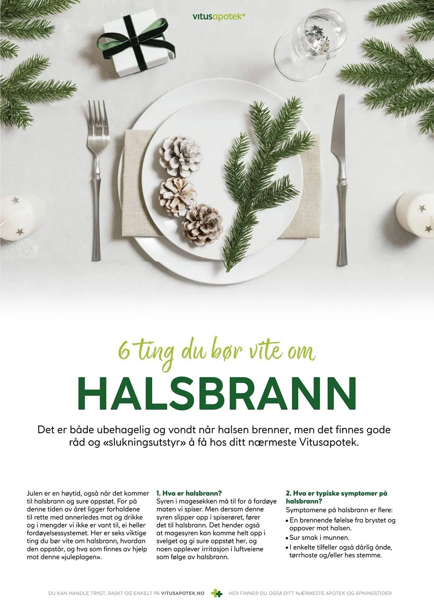 Vitusapotek kundeavis fra 19. november til 4. januar 2026 - kundeavisside 20