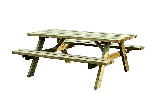 Bord/benksett raste 177 x 155 cm