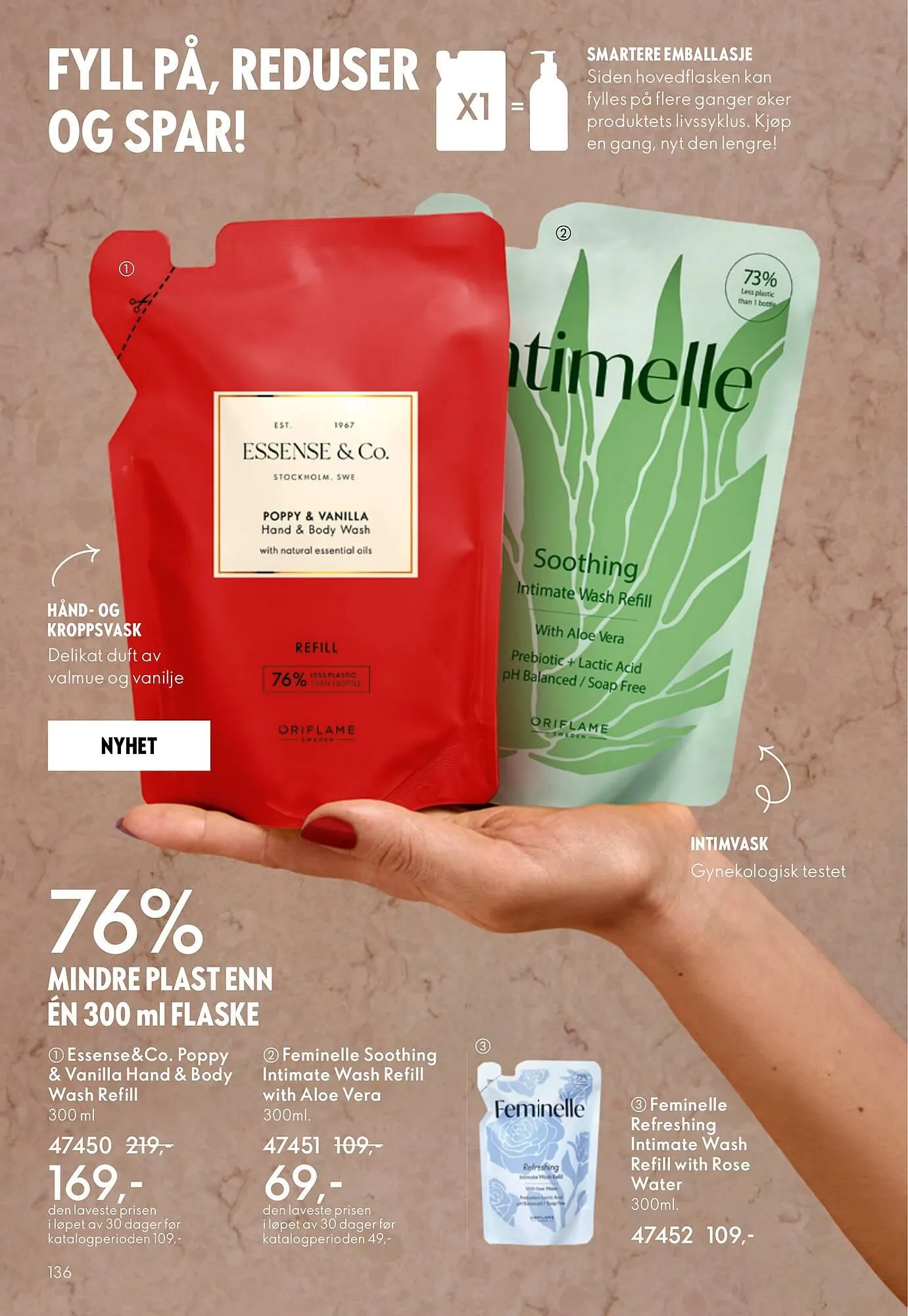 Oriflame katalog fra 10. desember til 30. desember 2025 - kundeavisside 136