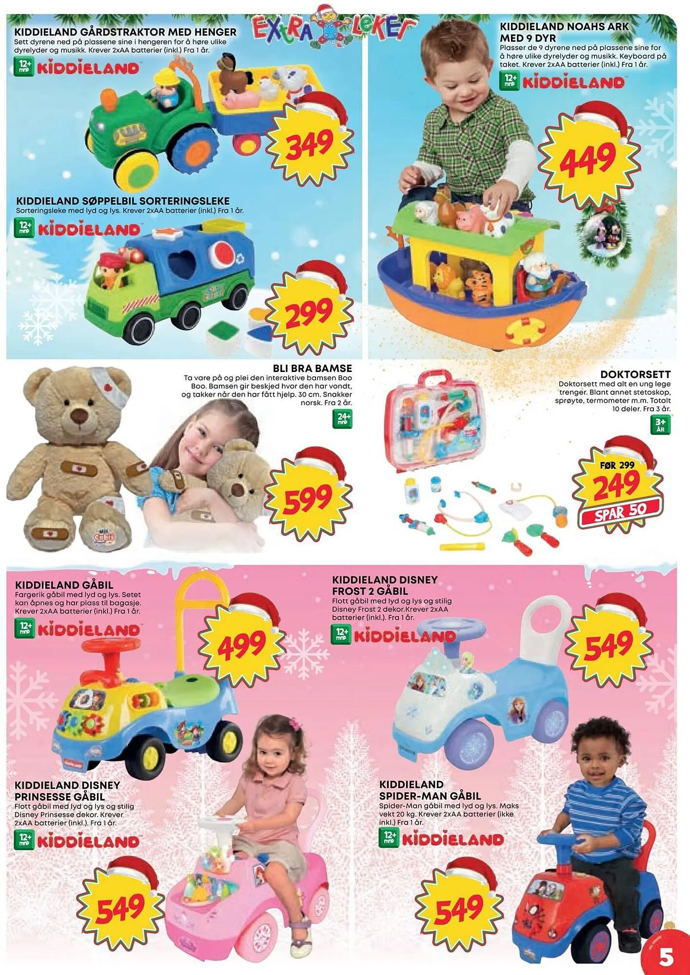 Extra Leker Kundeavis fra 14. november til 24. desember 2023 - kundeavisside 5