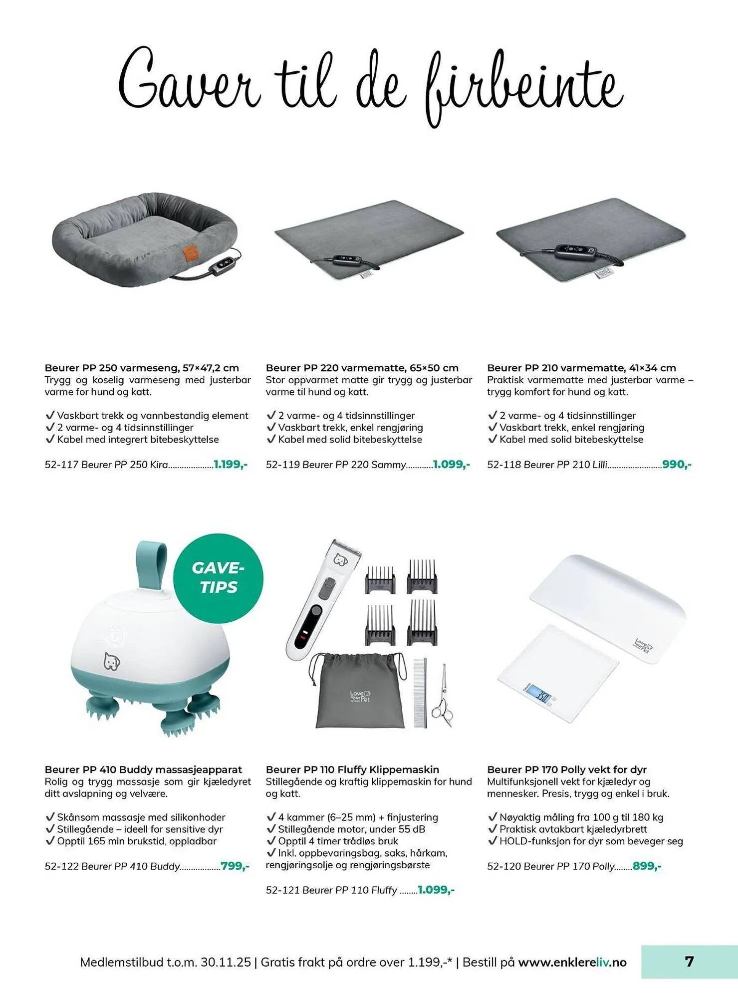 Enklere Liv kundeavis fra 5. november til 30. november 2025 - kundeavisside 7
