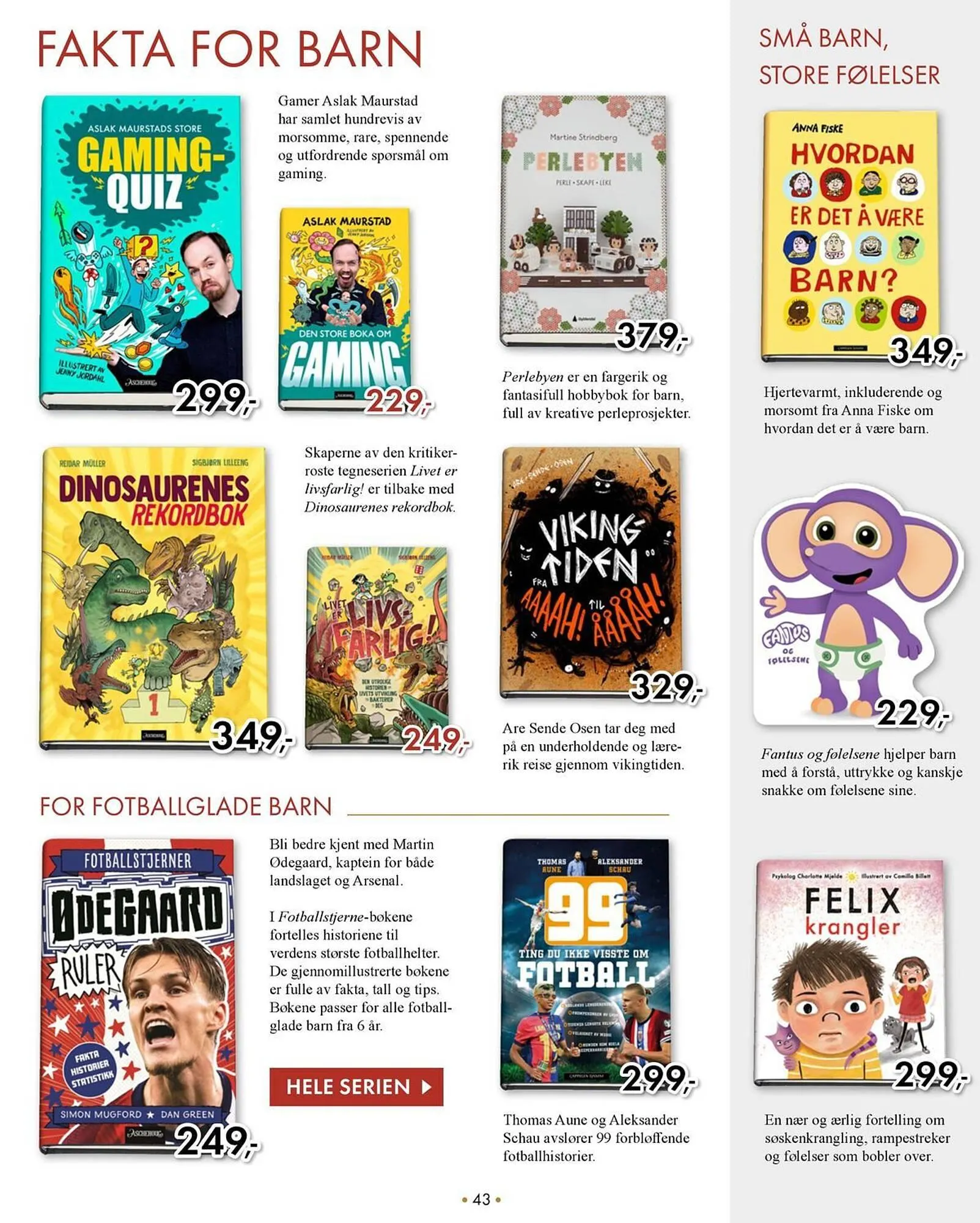 Norli kundeavis fra 2. desember til 31. desember 2025 - kundeavisside 43