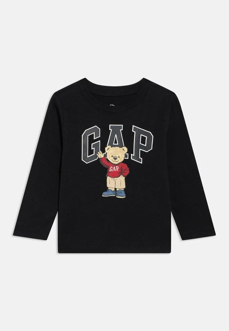 TODDLER BOY - Topper langermet - black