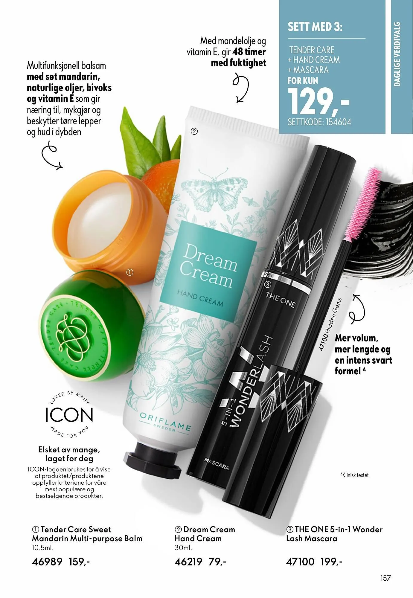 Oriflame katalog fra 31. desember til 27. januar 2026 - kundeavisside 157