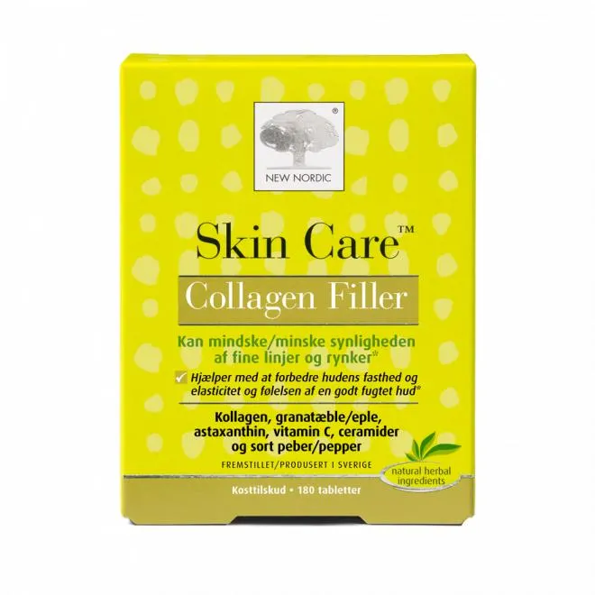 New Nordic Skin Care Collagen Filller 180 tab