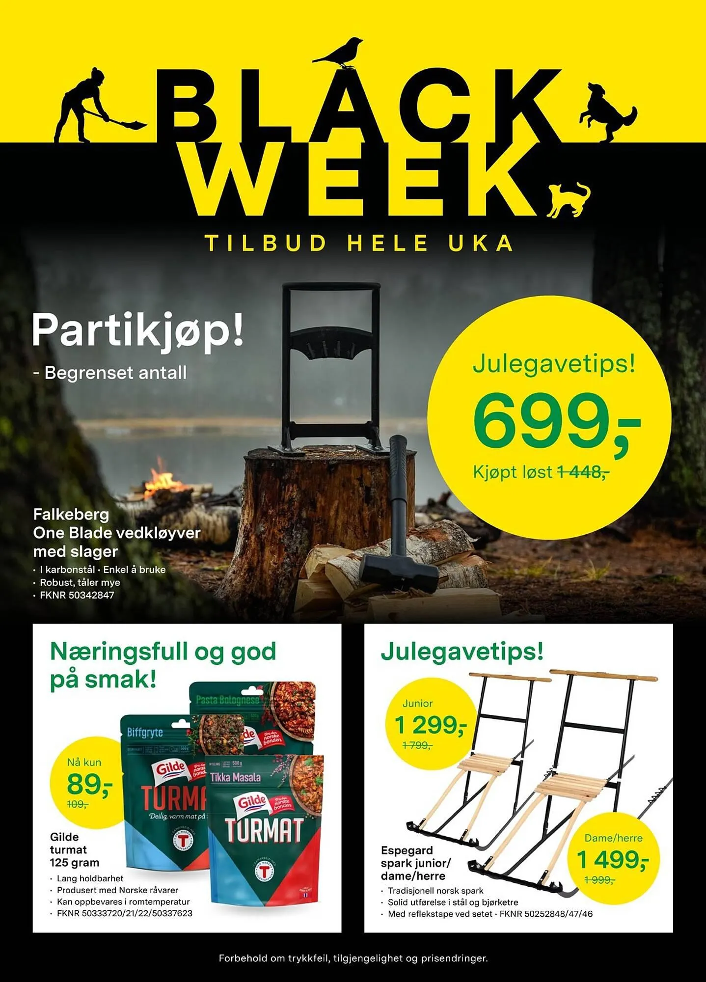 Felleskjøpet Kundeavis fra 20. november til 25. november 2023 - kundeavisside 2